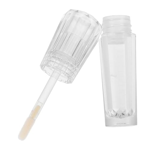 LIFKOME Transparente Nachfüllbare Lippenöl Tube Kosmetikbehälter Lippenbalsam Flasche Wiederverwendbar für Flüssiges Lipgloss und Flüssigen Lidschatten von LIFKOME