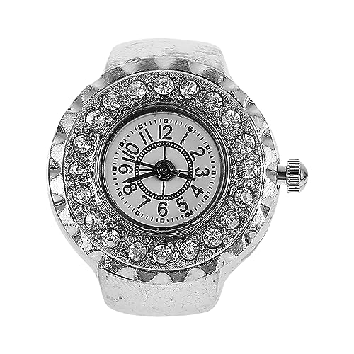 LIFKOME Ringuhr Schmuck-fingeruhr Elektronische Damen Dekorative Uhr Zeitmesser Ornament Handcrafted Geschenk Halloween Geburtstag Weihnachten von LIFKOME