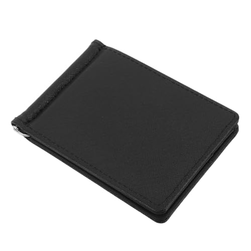 LIFKOME Ultradünnes Herren Portemonnaie PU mit Metallclip Mehrlagiger Kartenhalter Vintage Stil Kompakt und Leicht für Reisen und Täglichen Gebrauch von LIFKOME