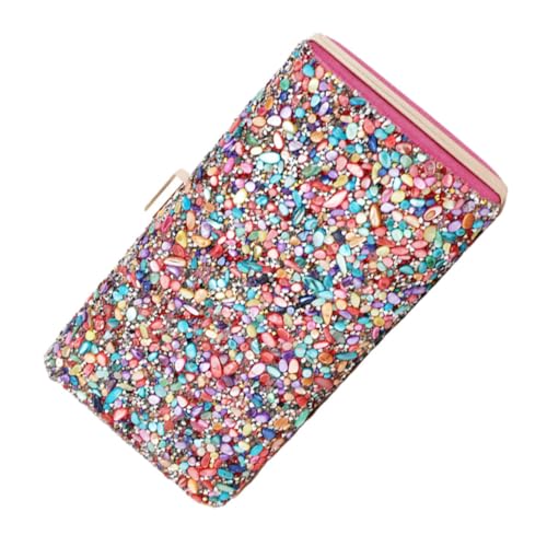 LIFKOME Abendtasche Für Damen Mit Feiner Textur Aus Pu Tragbare Clutch Für Bankette Umhängetasche Mit Sicherheitsschloss All Match Style Tasche Für Veranstaltungen von LIFKOME