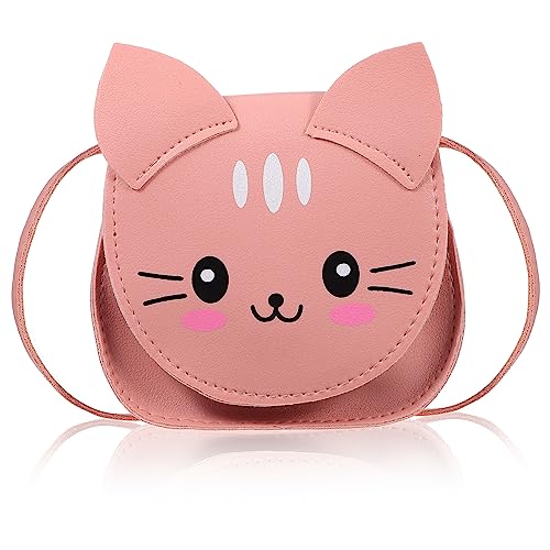 LIFKOME Umhängetasche Mädchen PU Kleine Crossbody Tasche mit Großem Fassungsvermögen Leicht und Strapazierfähig für Alltag und Schule von LIFKOME