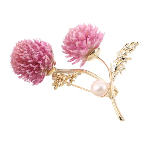 LIFKOME Unsterbliche Blumenbrosche Schmuck Schal Clip Bankett Perlenbrosche Schal Brosche Anstecknadel Für Hochzeitskleid Zubehör Für Hochzeit Hemd Brosche Retro Perlen von LIFKOME