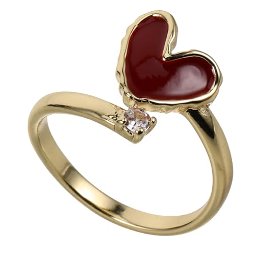 LIFKOME Zierliches Türkisfarbenes Herz-armband Verstellbar Für Damen Weihnachtsschmuck Für Damen von LIFKOME