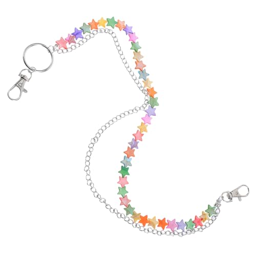 LIFKOME Vintage-hüftkettengürtel Mit Stern-muscheln Doppellagige Jeans-hosenkette Für Damen Und Herren Leicht Verstellbar Handgefertigt Aus Angenehmen Materialien Für Partys Und von LIFKOME