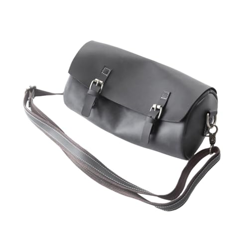 LIFKOME Vintage Herren Umhängetasche PU Einzelschultertasche Verstellbarer Gurt Robuste Crossbody Bag für Alltag und Freizeit von LIFKOME