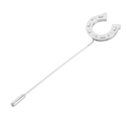 LIFKOME Vintage Horseshoe Brooch Damen Herren Retro Anstecknadel für Anzüge Cardigans Kleider Unisex Modeaccessoire mit Sicherem Verschluss und Poliertem Finish von LIFKOME