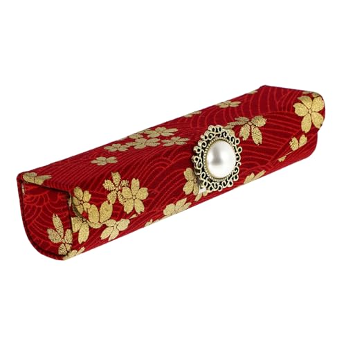 LIFKOME Vintage Lippenstift Aufbewahrungsbox Retro Tragbarer Lippenstift Organizer mit Glatter Oberfläche Leichtes Lippenstifthalter Etui für Frauen Geschenk von LIFKOME