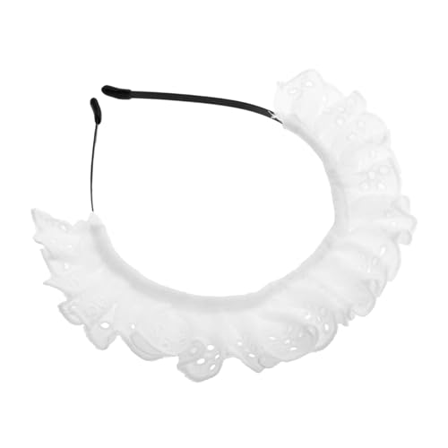 LIFKOME Süße Damen Stirnband Aus Spitze Für Kawaii-outfits Dienstmädchen-kostüm-accessoires Cosplay Party Haarreifen von LIFKOME