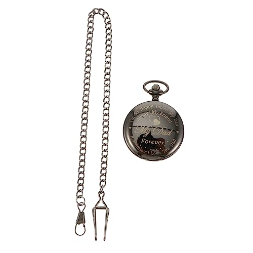 LIFKOME Retro Taschenuhr Mit Quartzbewegung Halskette Für Und Perfektes Vatertag Valentinstag Oder Geburtstag Für Sammler Und Praktische Nutzung von LIFKOME