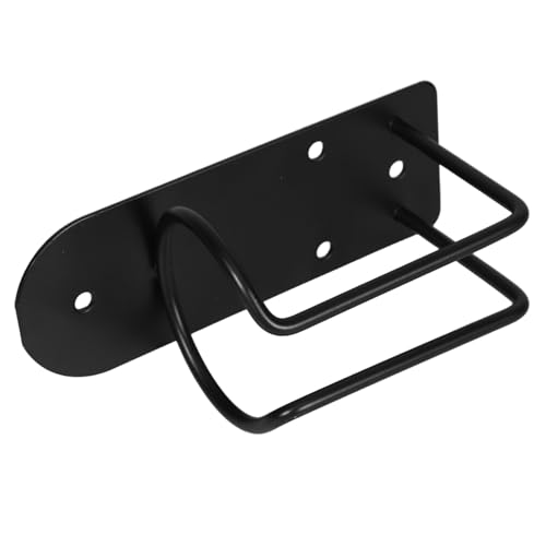 LIFKOME Wandmontierter Haarschneiderhalter aus Dickem Edelstahl mit Ring Stabiler Elektrischer Trimmerhalter für Friseurbedarf Platzsparendes Barbershop Organizer Regal Rutschfest und von LIFKOME