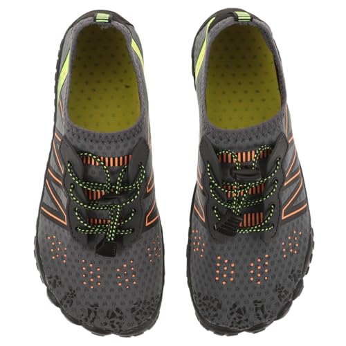 LIFKOME Wasserschuhe für Damen und Herren Atmungsaktive Schnell Trocknende Badeschuhe mit Rutschfester Sohle Leichtes Barfuß Design für Strand Pool Klettern und Wassersport von LIFKOME