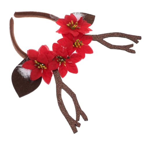 LIFKOME Rehgeweih Haarreif Für Damen Rentier Kostüm Kopfband Für Weihnachten Halloween Und Festlichkeiten Bequem Und Vielseitig Für Erwachsene Festliches Accessoire Mit Einzigartigem von LIFKOME