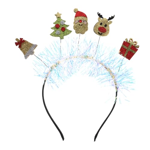LIFKOME Weihnachts-rentiergeweih-stirnband Urlaubs-haarreif Dekoratives Party- Stilvolles Haarband Weihnachtsfeier-accessoire von LIFKOME