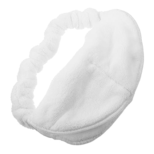 LIFKOME Wiederverwendbares Beauty Gesichts Handtuch mit Elastischem Band Fleece für Heiße und Kalte Kompressen Strapazierfähig für Spa und Salon Anwendung von LIFKOME