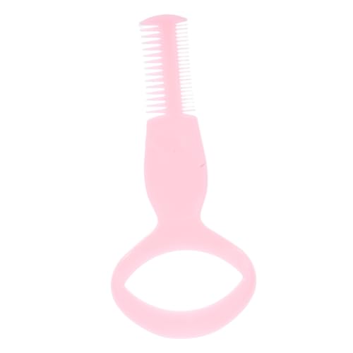 LIFKOME Wimpernkamm und Augen make up Werkzeug aus Robustem Kunststoff Beidseitiges Design für Wimpern Augenbrauenpflege Praktische Mascara applikator Schutzhilfe Farbe Zufällige Farbe von LIFKOME