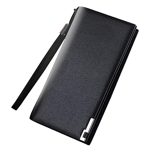 LIFKOME Multifunktionale Herren Geldbörse Mit Großem Stauraum RFID-Schutz Elegantes Design Für Karten Bargeld Und Ausweise Perfektes Für Besondere Anlässe von LIFKOME