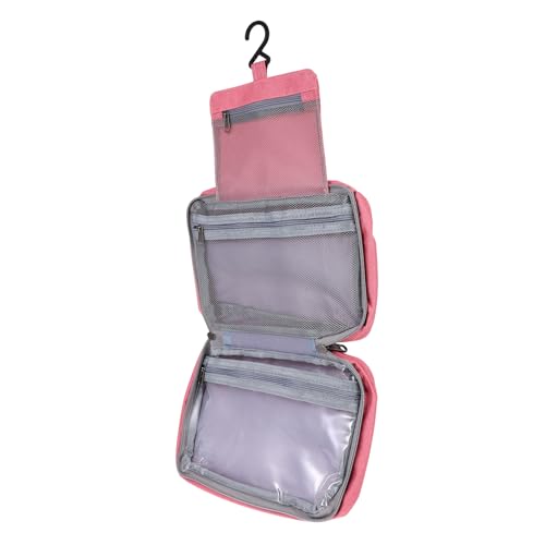LIFKOME wasserdichte Kulturbeutel Kosmetiktasche mit Hängefunktion und Griff Kleine Multifunktionale Reise Toilettetasche für Damen und Herren Praktischer Organizer für Kosmetik und von LIFKOME