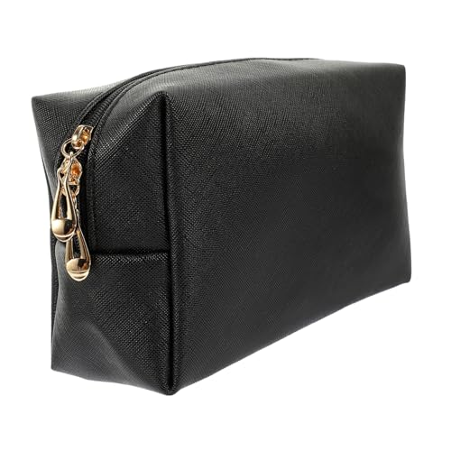 LIFKOME wasserdichte Makeup Organizer Tasche aus PU Leder Kompakte Schminktasche mit Reißverschluss Multifunktionale Kosmetiktasche für Reisen und Alltag Leicht Strapazierfähig Schwarz LIFKOME wasserdichte Makeup Organizer Tasche aus PU Leder Kompakte Schminktasche mit Reißverschluss Multifunktionale Kosmetiktasche für Reisen und Alltag Leicht Strapazierfähig Schwarz von LIFKOME