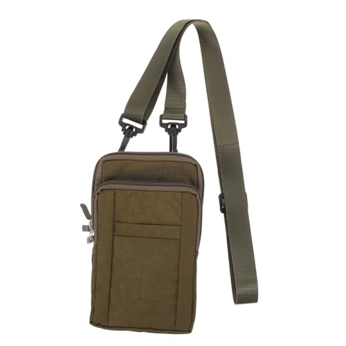 LIFKOME Nylon Handytasche Hüfttasche Umhängetasche Für Männer Und Frauen Multifunktionale Lässige Handytasche Für Smartphones Vielseitige Gürteltasche Mit Reißverschluss Und von LIFKOME