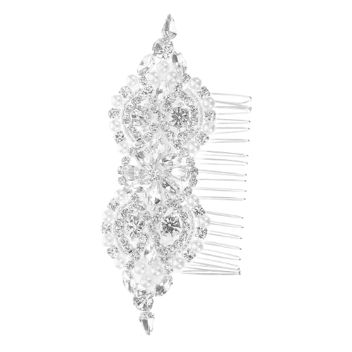 LIFKOME Braut Haarkamm Mit Kunstdiamanten Und Perlen Elegantes Hochzeits-haaraccessoire Für Frauen Für Besondere Anlässe Wie Hochzeiten Bälle Und Partys von LIFKOME