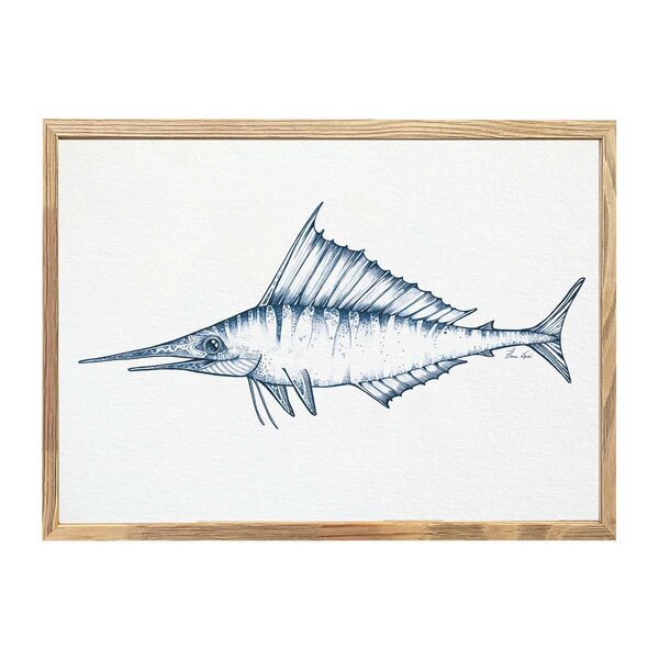 Kunstdruck »Schwertfisch« von LIGARTI | A4, A3 oder A2 | Wandbild | Poster | Kunst von LIGARTI