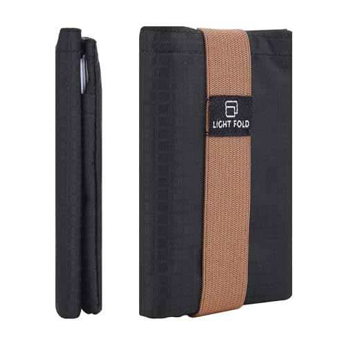 LIGHT FOLD Slim Wallet Geldbörse– Ultradünne Männerbörse mit RFID-Schutz für höchste Sicherheit– Geldbörse für die vordere Tasche mit 3 Kartenfächern und einem Geldscheinfach für einfache Organisation von LIGHT FOLD
