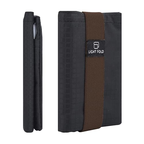 LIGHT FOLD Slim Wallet Geldbörse– Ultradünne Männerbörse mit RFID-Schutz für höchste Sicherheit– Geldbörse für die vordere Tasche mit 3 Kartenfächern und einem Geldscheinfach für einfache Organisation von LIGHT FOLD