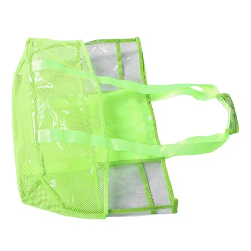 LIGHTAOTAO Atmungsaktive Faltbare Mesh Strandtasche mit Sandabweisendem Design Wasserabweisendem Material und Mehreren Taschen Leichte Kompakte Reisetasche für Damen für Urlaub und Poolspaß von LIGHTAOTAO