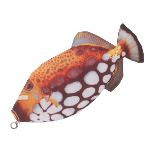 LIGHTAOTAO Creative Fish Shape Pencil Case Einzigartiger Stiftbehälter Für Schule Und Büro Große Kapazität Für Stifte Münzen Schlüssel Lustiges Design Für Mädchen Und Jungen Als Zur von LIGHTAOTAO
