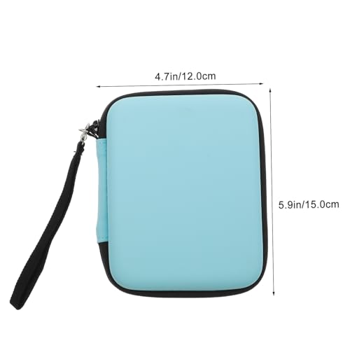 LIGHTAOTAO Gitarren Plektrum Tasche PU Plectrum Aufbewahrungstasche Kompakt Leicht Tragbar mit Fächern für Akustik Elektro Gitarre Bass Zubehör Organizer von LIGHTAOTAO