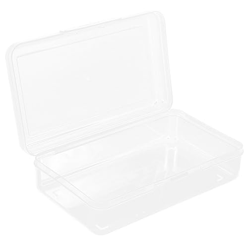 LIGHTAOTAO Transparente Schreibwarenbox Großer Stiftetui Praktischer Aufbewahrungskoffer für Bleistifte und Marker für Schule und Büro zum Organisieren von LIGHTAOTAO