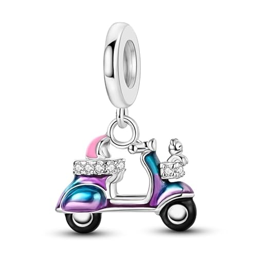 LIGHTDOG Frauen Charms 925 Sterling Silber Charms Armbänder mit Blumen Perlen,Kompatibel mit europäischen Charms für Frauen Mädchen Pandora Armbänder von LIGHTDOG