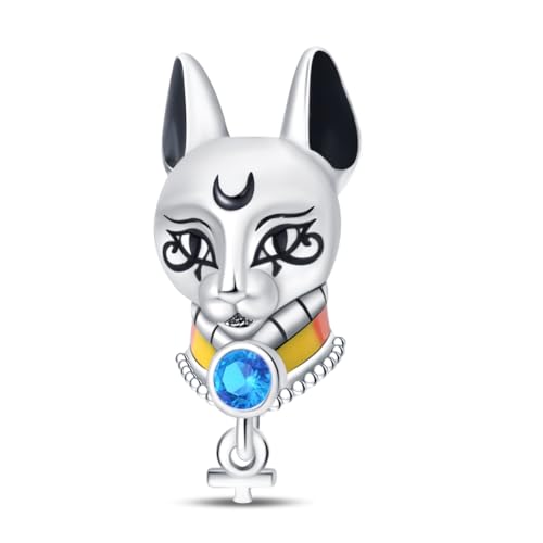 LIGHTDOG Frauen Charms 925 Sterling Silber Charms Armbänder mit Blumen Perlen,Kompatibel mit europäischen Charms für Frauen Mädchen Pandora Armbänder von LIGHTDOG