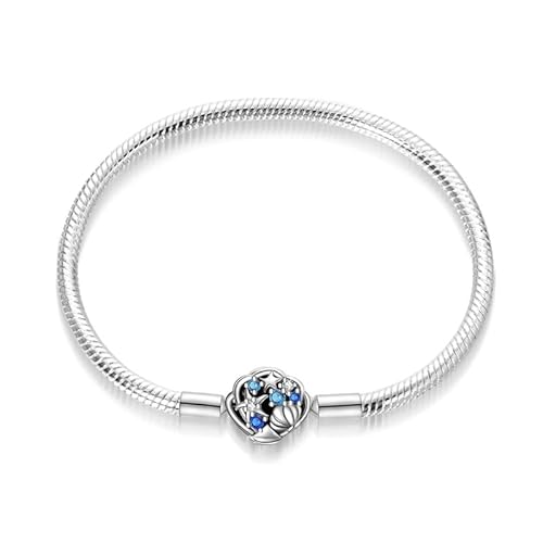 LIGHTDOG 925 Silber Schlange Kette Armbänder für Pandora Fit European Charms Armbänder Perlen Sterling Silber Armbänder für Frauen Geschenk für Angehörige LIGHTDOG 925 Silber Schlange Kette Armbänder für Pandora Fit European Charms Armbänder Perlen Sterling Silber Armbänder für Frauen Geschenk für Angehörige von LIGHTDOG