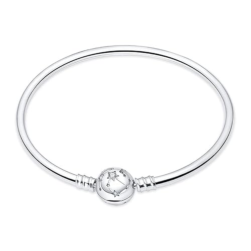 LIGHTDOG 925 Silber Schlange Kette Armband für Pandora Geeignet für europäische Charms Armband Perlen Geschenk für Frauen LIGHTDOG 925 Silber Schlange Kette Armband für Pandora Geeignet für europäische Charms Armband Perlen Geschenk für Frauen von LIGHTDOG