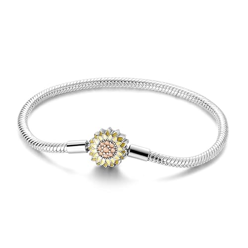 LIGHTDOG 925 Silber Schlange Kette Armband für Pandora Geeignet für europäische Charms Armband Perlen Geschenk für Frauen LIGHTDOG 925 Silber Schlange Kette Armband für Pandora Geeignet für europäische Charms Armband Perlen Geschenk für Frauen von LIGHTDOG