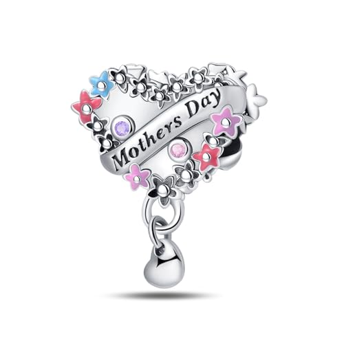 LIGHTDOG 925 Sterling Silber Charms Armband mit Herz Perlen Kompatibel mit Europäischen Armbändern für Frauen Mädchen Pandora Armbänder LIGHTDOG 925 Sterling Silber Charms Armband mit Herz Perlen Kompatibel mit Europäischen Armbändern für Frauen Mädchen Pandora Armbänder von LIGHTDOG