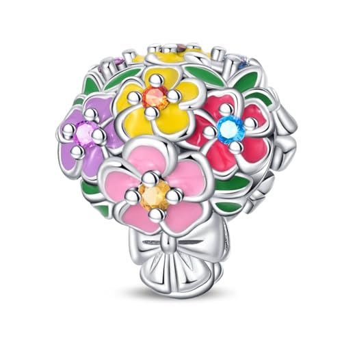 LIGHTDOG 925 Sterling Silber Charms für Armbänder, kompatibel mit europäischen Armbändern und passt zu Pandora Charms Armbänder für Frauen Mädchen von LIGHTDOG