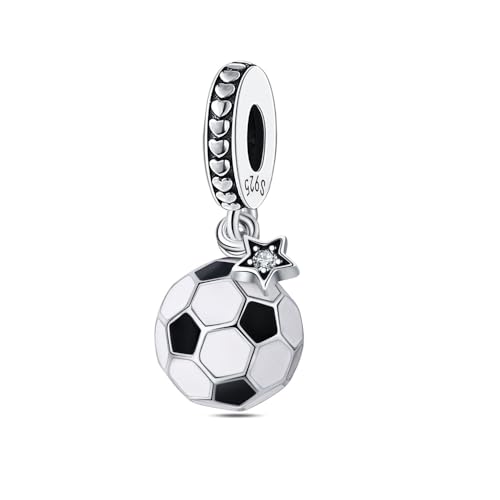 LIGHTDOG 925 Sterling Silber Charms für Armbänder Beads Anhänger Kompatibel mit europäischen Armbändern Passt Pandora Charms Armbänder für Frauen Mädchen von LIGHTDOG