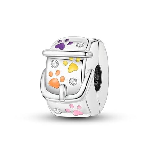 LIGHTDOG Charm Anhänger Damen 925 Sterling Silber für Armband Charms Beads passend für Pandora Armband Kompatibel mit Europäischen Armbänder für Frauen Weihnachten Geschenke Charms von LIGHTDOG