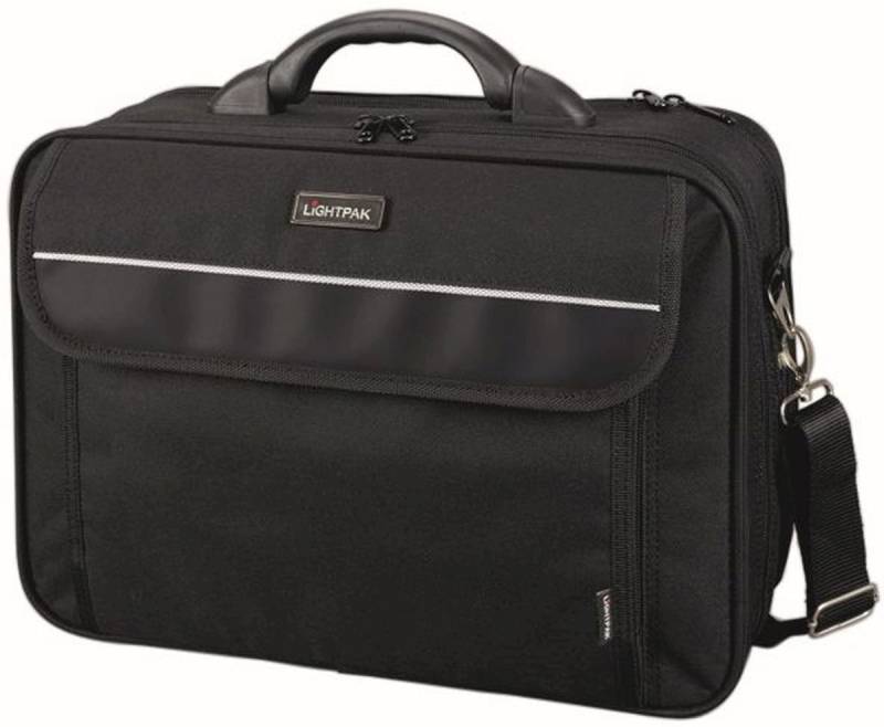 LIGHTPAK® Laptoptasche Laptoptasche Arco 15 Zoll 30x41x13cm Polyester schwarz von LIGHTPAK®