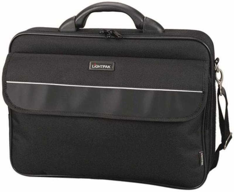 LIGHTPAK® Laptoptasche Laptoptasche Elite S 15 Zoll 37,529x10cm Polyester schwarz von LIGHTPAK®