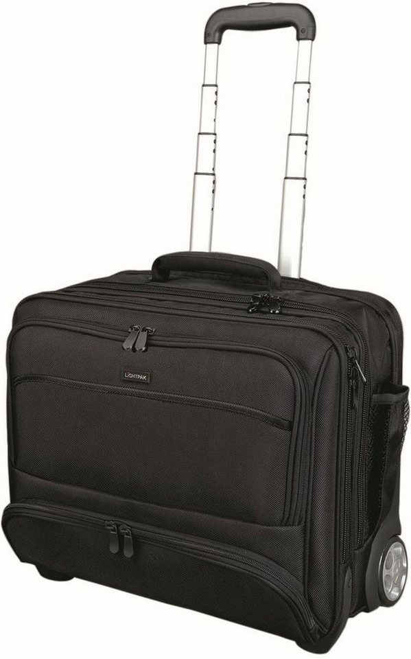 LIGHTPAK® Reisetasche Business Laptop Trolley Sky 46x43x22cm Nylon schwarz von LIGHTPAK®