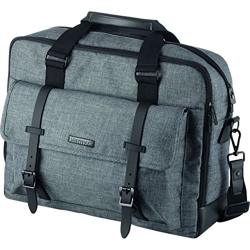 Lightpak 46163 Laptoptasche Twyx, Businesstasche mit Tragegriff und Schultertrageriemen, Notebooktasche, Tablettasche, Tragetasche, Sporttasche, Tasche aus Polyester, ca. 31 x 40 x 12 cm, Grau von LIGHTPAK