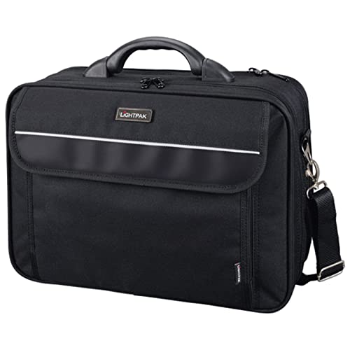 fixbag FB2046010 - Fahrrad-Laptoptasche mit Klickfix Kompakt Taschenschiene fürs Fahrrad, Notebooktasche für 15" Notebooks aus Polyester, Umhängetasche ca. 30 x 41 x 13 cm, Tasche Schwarz von fixbag