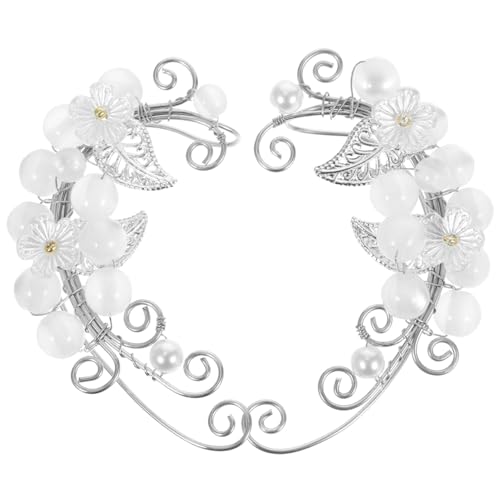 LIGIGWASH 1 Paar Elfen Ohr Handgefertigte Ohrringe Ohrloch Ohrverzierungen für Frauen für Hochzeiten und Partys von LIGIGWASH