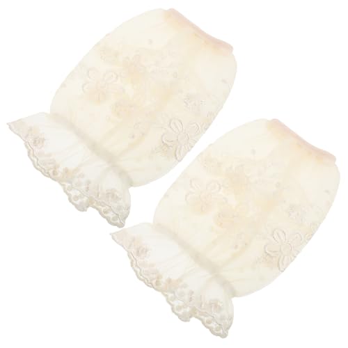 LIGIGWASH Spitzen-armstulpen Für Damen Ärmelschoner Für Jungen Und Mädchen Armstulpen Aus Netzstoff Für Schüler von LIGIGWASH