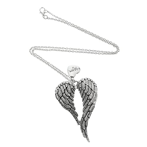 LIGIGWASH 1 Stück Halskette Mütter Muttertag Gedenkkette Zarter Halsanhänger Halsschmuck Gedenkgeschenke Attraktive Schlüsselbeinkette Modekette Geschenkkette Silver Legierung von LIGIGWASH