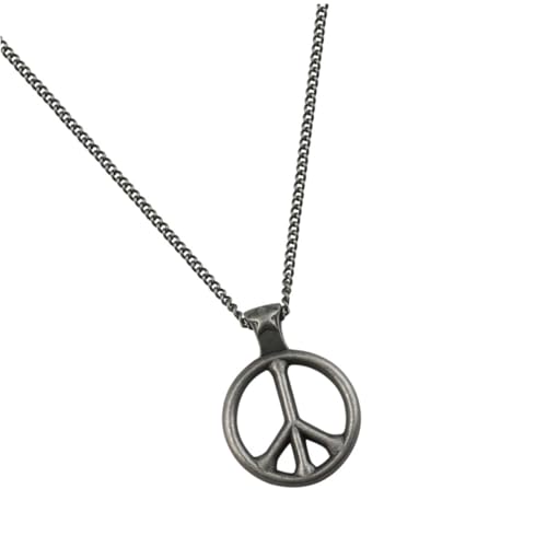 LIGIGWASH 1 Stück Halskette Perlen Friedenszeichen Name Frieden Anhänger Schwarzer Halshändler Schmuck Charms Anhänger Modekette Stahl Black LIGIGWASH 1 Stück Halskette Perlen Friedenszeichen Name Frieden Anhänger Schwarzer Halshändler Schmuck Charms Anhänger Modekette Stahl Black von LIGIGWASH
