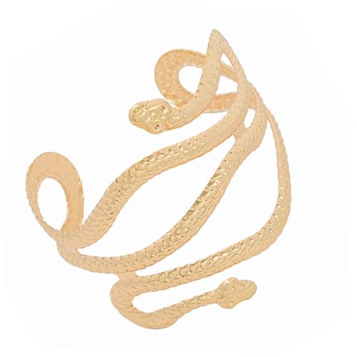 LIGIGWASH Metall Armband Für Herren Im Punk Stil Mit Serpentine Design Strapazierfähig Und Bruchfest Einfach Zu Tragen von LIGIGWASH